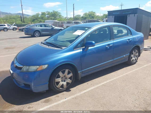 45870600 :رقم المزاد ، 1HGFA165X9L006580 vin ، 2009 Honda Civic Lx مزاد بيع