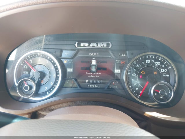 2019 Ram 1500 Laramie  4x2 5'7 Box მანქანა იყიდება აუქციონზე, vin: 1C6RREJT7KN844617, აუქციონის ნომერი: 45870660