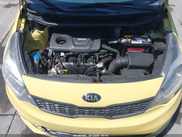 KIA RIO LX 2016 KNADM4A33G6611778 Image 10
