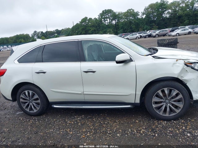 2016 Acura Mdx Technology   Acurawatch Plus Packages/technology Package მანქანა იყიდება აუქციონზე, vin: 5FRYD4H44GB001717, აუქციონის ნომერი: 45870696