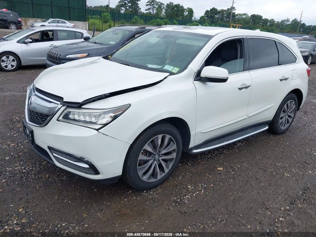 2016 Acura Mdx Technology   Acurawatch Plus Packages/technology Package მანქანა იყიდება აუქციონზე, vin: 5FRYD4H44GB001717, აუქციონის ნომერი: 45870696