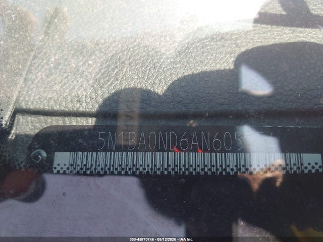 2010 Nissan Armada Se მანქანა იყიდება აუქციონზე, vin: 5N1BA0ND6AN605254, აუქციონის ნომერი: 45870746