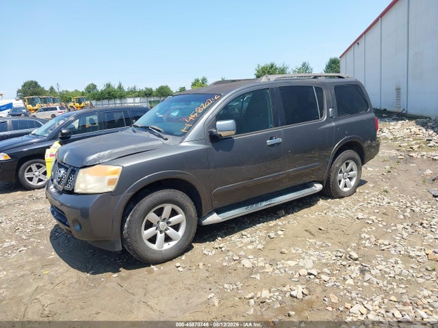 2010 Nissan Armada Se მანქანა იყიდება აუქციონზე, vin: 5N1BA0ND6AN605254, აუქციონის ნომერი: 45870746