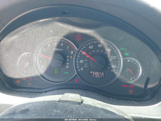 2009 Subaru Legacy 2.5i მანქანა იყიდება აუქციონზე, vin: 4S3BL616597235732, აუქციონის ნომერი: 45870899