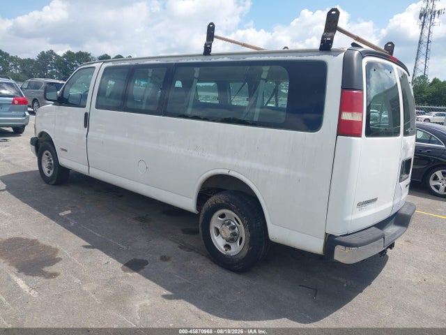 45870968 :رقم المزاد ، 1GAHG39U031111922 vin ، 2003 Chevrolet Express Passenger مزاد بيع