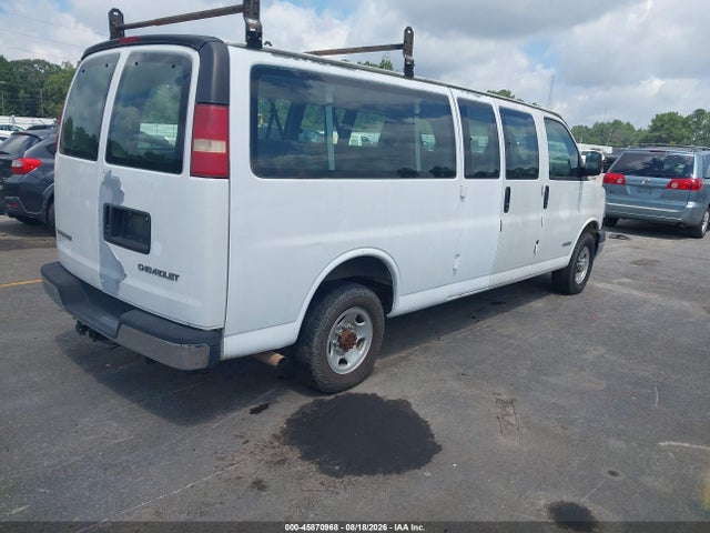 45870968 :رقم المزاد ، 1GAHG39U031111922 vin ، 2003 Chevrolet Express Passenger مزاد بيع
