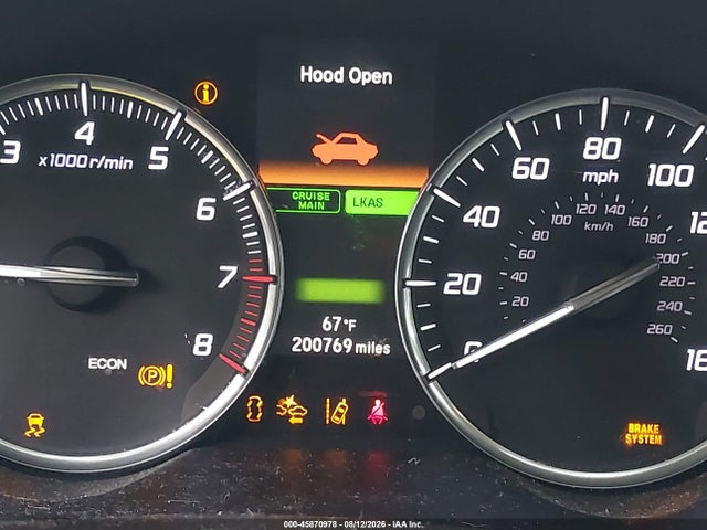 Aukcja sprzedaży 2016 Acura Tlx Tech, vin: 19UUB2F52ga003966, numer aukcji: 45870978