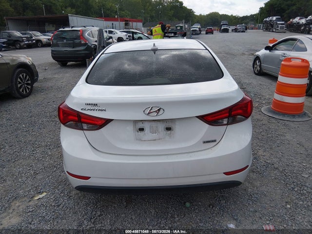 2015 Hyundai Elantra Limited მანქანა იყიდება აუქციონზე, vin: 5NPDH4AE3FH557427, აუქციონის ნომერი: 45871048