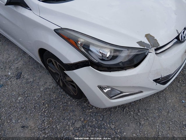 2015 Hyundai Elantra Limited მანქანა იყიდება აუქციონზე, vin: 5NPDH4AE3FH557427, აუქციონის ნომერი: 45871048