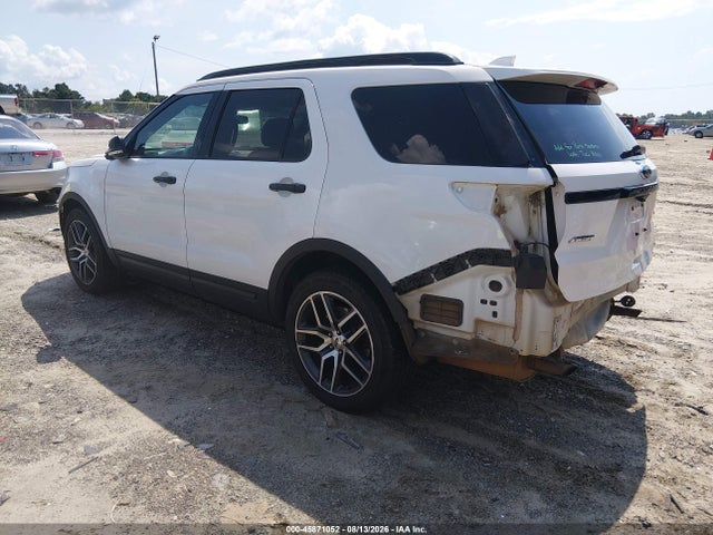 45871052 :رقم المزاد ، 1FM5K8GT8HGA61139 vin ، 2017 Ford Explorer Sport مزاد بيع