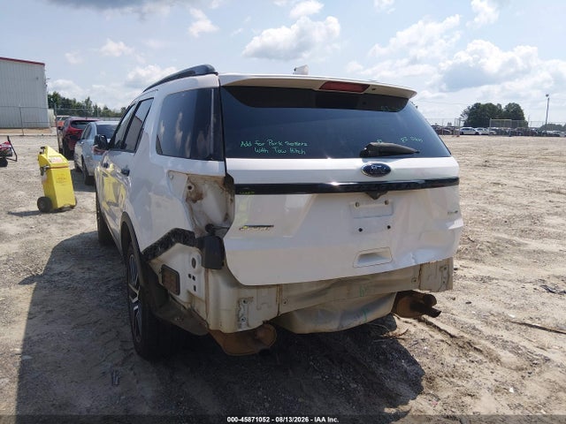 45871052 :رقم المزاد ، 1FM5K8GT8HGA61139 vin ، 2017 Ford Explorer Sport مزاد بيع