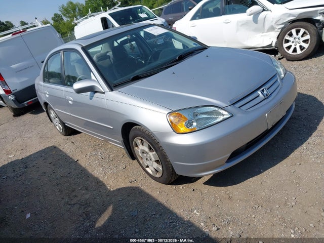 45871063 :رقم المزاد ، 1HGES26742L013935 vin ، 2002 Honda Civic Ex مزاد بيع