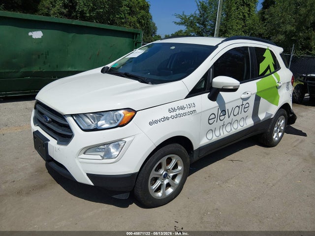 Продажа на аукционе авто 2022 Ford Ecosport Se, vin: MAJ6S3GL2NC468183, номер лота: 45871122