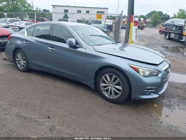 2014 Infiniti Q50 Premium მანქანა იყიდება აუქციონზე, vin: JN1BV7AR8EM686937, აუქციონის ნომერი: 45871123
