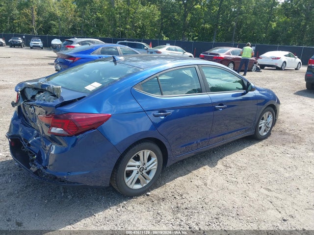 Продажа на аукционе авто 2020 Hyundai Elantra Sel, vin: 5NPD84LFXLH543431, номер лота: 45871129