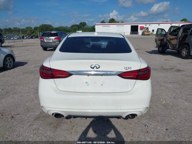 2020 Infiniti Q50 Luxe მანქანა იყიდება აუქციონზე, vin: JN1EV7APXLM202159, აუქციონის ნომერი: 45871140