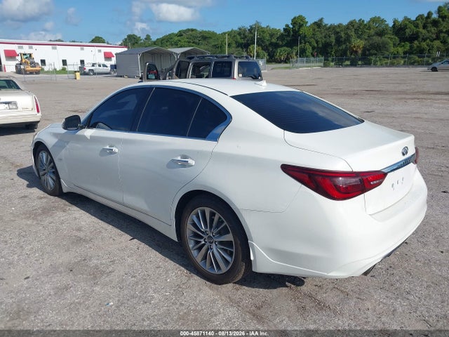 2020 Infiniti Q50 Luxe მანქანა იყიდება აუქციონზე, vin: JN1EV7APXLM202159, აუქციონის ნომერი: 45871140