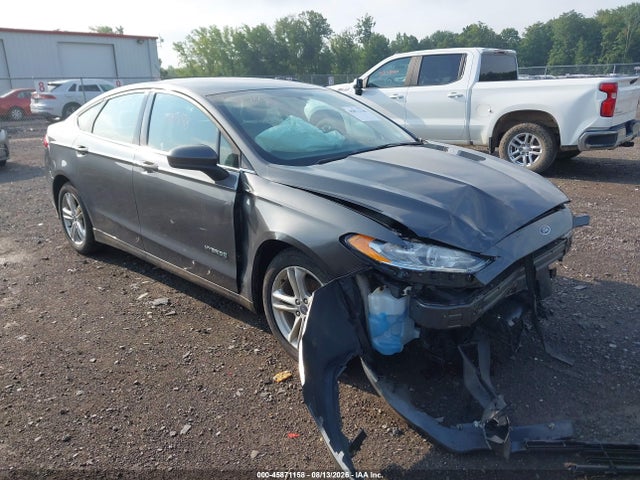45871158 :رقم المزاد ، 3FA6P0UU5JR141933 vin ، 2018 Ford Fusion Hybrid S مزاد بيع