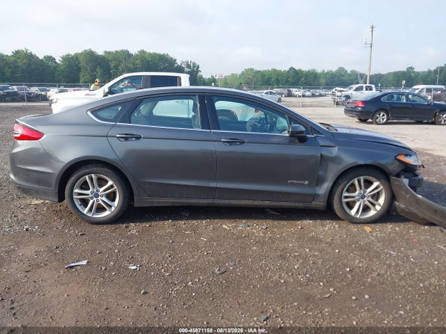 45871158 :رقم المزاد ، 3FA6P0UU5JR141933 vin ، 2018 Ford Fusion Hybrid S مزاد بيع