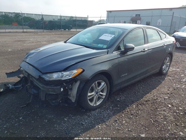 45871158 :رقم المزاد ، 3FA6P0UU5JR141933 vin ، 2018 Ford Fusion Hybrid S مزاد بيع