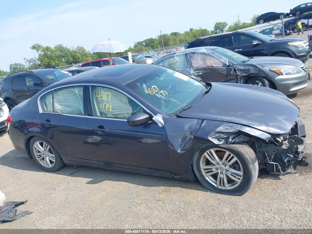 Aukcja sprzedaży 2011 Infiniti G25x, vin: JN1DV6AR2BM650708, numer aukcji: 45871179