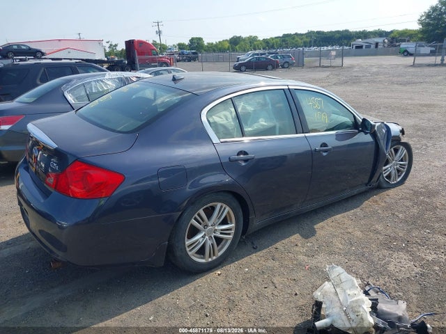 Aukcja sprzedaży 2011 Infiniti G25x, vin: JN1DV6AR2BM650708, numer aukcji: 45871179