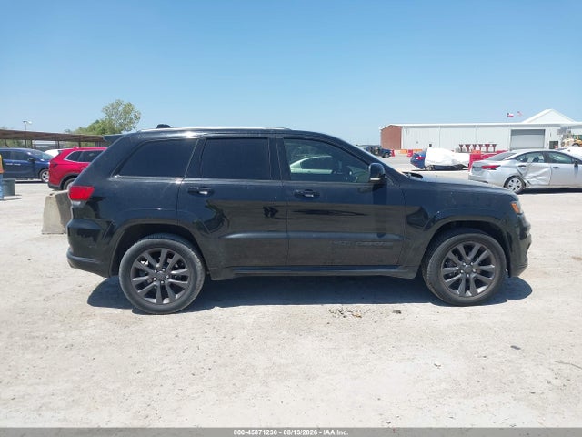 45871230 :رقم المزاد ، 1C4RJFCG7JC458831 vin ، 2018 Jeep Grand Cherokee High Altitude 4x4 مزاد بيع