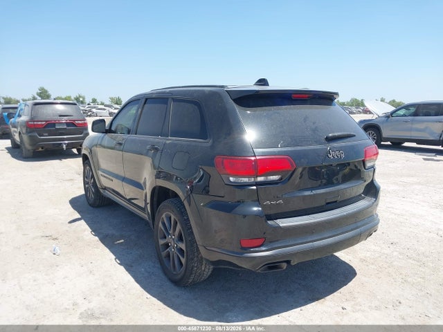45871230 :رقم المزاد ، 1C4RJFCG7JC458831 vin ، 2018 Jeep Grand Cherokee High Altitude 4x4 مزاد بيع