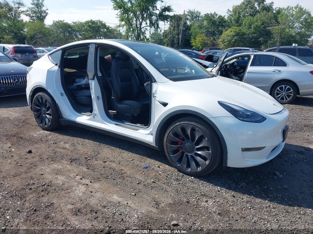 Продаж на аукціоні авто 2022 Tesla Model Y Performance Dual Motor All-wheel Drive, vin: 7SAYGDEF4NF309033, номер лоту: 45871257