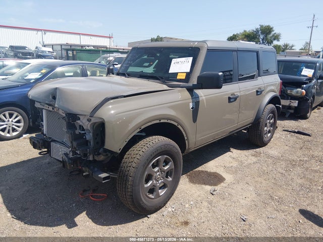 2026 Ford Bronco Big Bend მანქანა იყიდება აუქციონზე, vin: 1FMDE7BH4TLA62627, აუქციონის ნომერი: 45871273