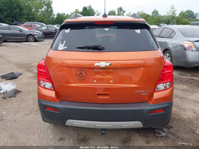 2015 Chevrolet Trax Lt მანქანა იყიდება აუქციონზე, vin: KL7CJRSBXFB119259, აუქციონის ნომერი: 45871312