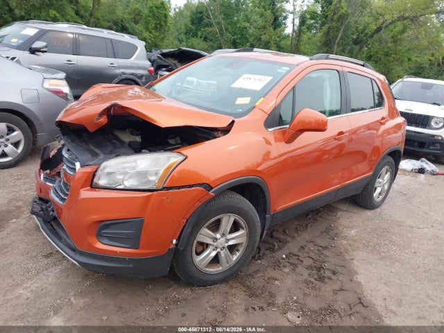 2015 Chevrolet Trax Lt მანქანა იყიდება აუქციონზე, vin: KL7CJRSBXFB119259, აუქციონის ნომერი: 45871312