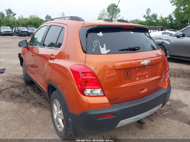 2015 Chevrolet Trax Lt მანქანა იყიდება აუქციონზე, vin: KL7CJRSBXFB119259, აუქციონის ნომერი: 45871312