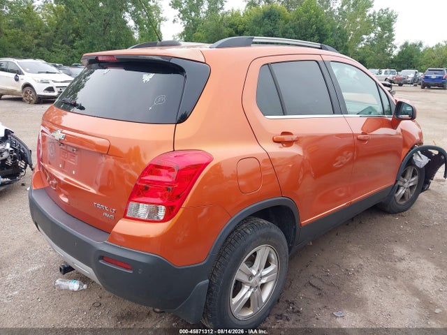 2015 Chevrolet Trax Lt მანქანა იყიდება აუქციონზე, vin: KL7CJRSBXFB119259, აუქციონის ნომერი: 45871312