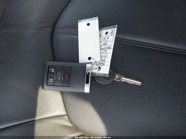 45871322 :رقم المزاد ، 1G6DF577780211713 vin ، 2008 Cadillac Cts Rwd W/1sa مزاد بيع