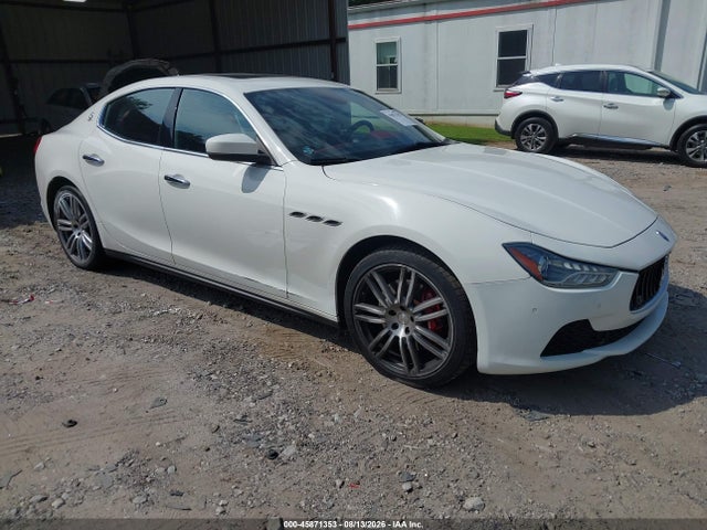 Продажа на аукционе авто 2018 Maserati Ghibli S, vin: ZAM57YSA2J1285040, номер лота: 45871353