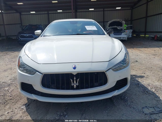 Aukcja sprzedaży 2018 Maserati Ghibli S, vin: ZAM57YSA2J1285040, numer aukcji: 45871353
