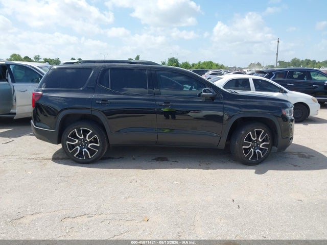 45871421 :رقم المزاد ، 1GKKNMLS9MZ200508 vin ، 2021 Gmc Acadia Fwd Slt مزاد بيع