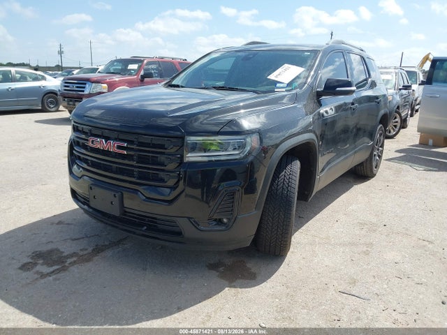 45871421 :رقم المزاد ، 1GKKNMLS9MZ200508 vin ، 2021 Gmc Acadia Fwd Slt مزاد بيع