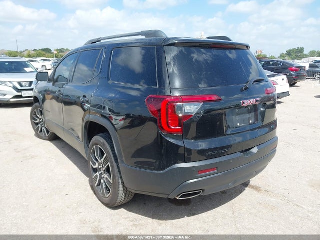 45871421 :رقم المزاد ، 1GKKNMLS9MZ200508 vin ، 2021 Gmc Acadia Fwd Slt مزاد بيع