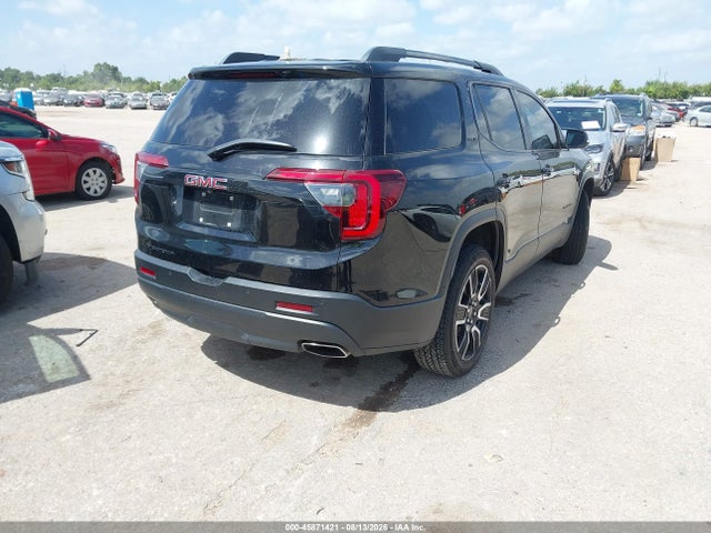 45871421 :رقم المزاد ، 1GKKNMLS9MZ200508 vin ، 2021 Gmc Acadia Fwd Slt مزاد بيع