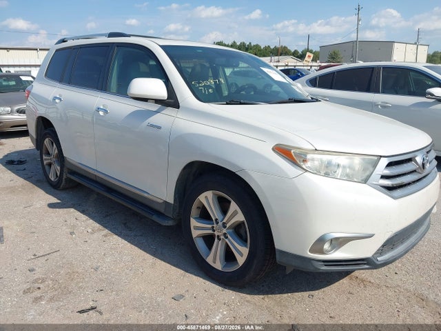 Продаж на аукціоні авто 2012 Toyota Highlander Limited V6, vin: 5TDDK3EH8CS121792, номер лоту: 45871469