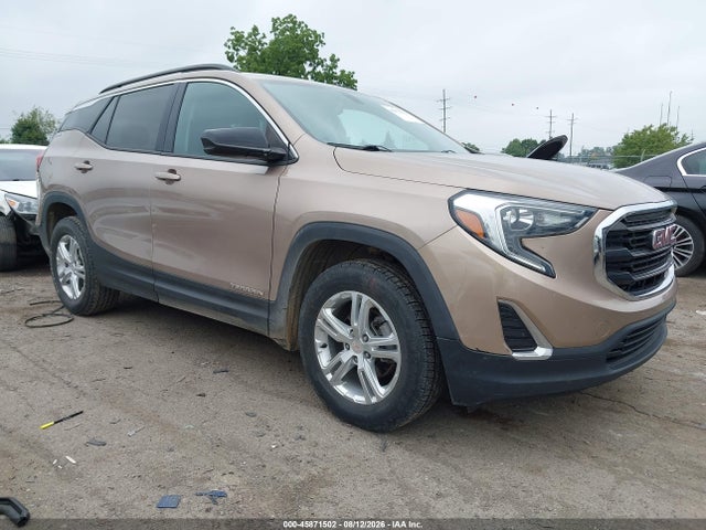 45871502 :رقم المزاد ، 3GKALTEV3JL312792 vin ، 2018 Gmc Terrain Sle مزاد بيع