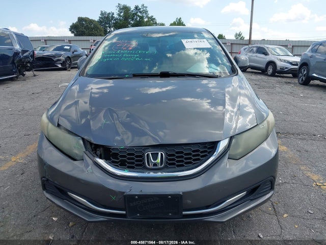 45871564 :رقم المزاد ، 19XFB2F57DE025686 vin ، 2013 Honda Civic Lx مزاد بيع