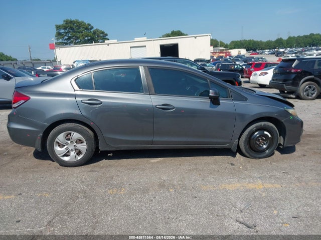 45871564 :رقم المزاد ، 19XFB2F57DE025686 vin ، 2013 Honda Civic Lx مزاد بيع