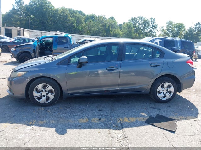 45871564 :رقم المزاد ، 19XFB2F57DE025686 vin ، 2013 Honda Civic Lx مزاد بيع
