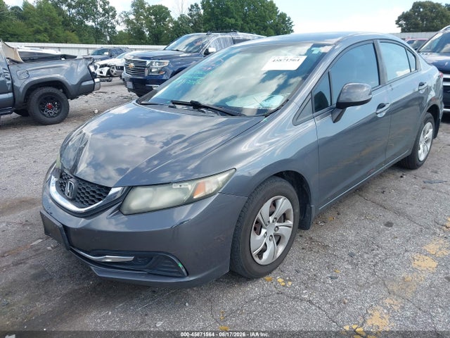 45871564 :رقم المزاد ، 19XFB2F57DE025686 vin ، 2013 Honda Civic Lx مزاد بيع