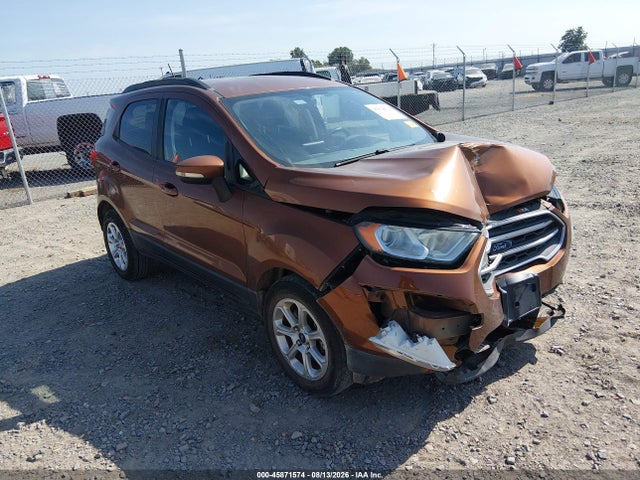 45871574 :رقم المزاد ، MAJ3S2GE2LC328646 vin ، 2020 Ford Ecosport Se مزاد بيع
