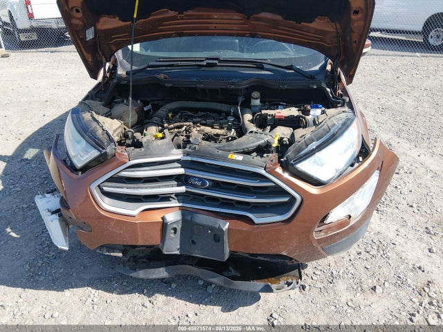 45871574 :رقم المزاد ، MAJ3S2GE2LC328646 vin ، 2020 Ford Ecosport Se مزاد بيع