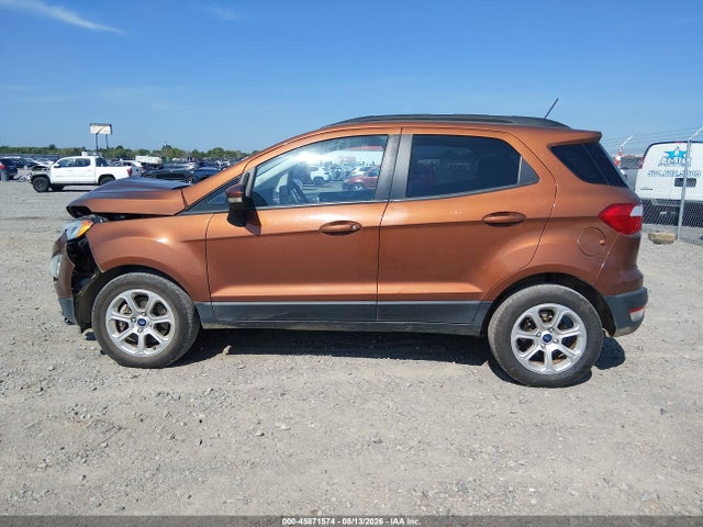45871574 :رقم المزاد ، MAJ3S2GE2LC328646 vin ، 2020 Ford Ecosport Se مزاد بيع